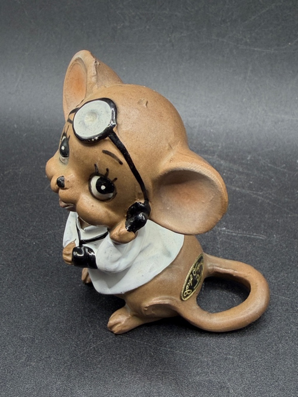 Josef Originals Vintage Doctor Mouse Anthropomorphic MCM Kitsch Ceramic Figurine